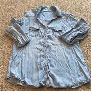 Maurices button down chambray!